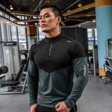 Eoior Dry Fit Compression Shirt Men Rashgard Fitness Long Sleeves Running Shirt Men Gym T Shirt Football Jersey Sportswear Sport Tight