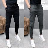 Eoior Pantalones Hombre Korean Luxury Clothing Cargo Pants Men High Quality Spring Autumn New Slim Fit Joggers Men Trousers Work Wear