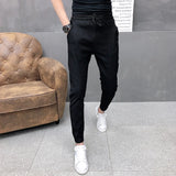 Eoior Pantalones Hombre Korean Luxury Clothing Cargo Pants Men High Quality Spring Autumn New Slim Fit Joggers Men Trousers Work Wear