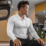 Eoior Dry Fit Compression Shirt Men Rashgard Fitness Long Sleeves Running Shirt Men Gym T Shirt Football Jersey Sportswear Sport Tight