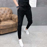 Eoior Pantalones Hombre Korean Luxury Clothing Cargo Pants Men High Quality Spring Autumn New Slim Fit Joggers Men Trousers Work Wear