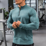 Eoior Dry Fit Compression Shirt Men Rashgard Fitness Long Sleeves Running Shirt Men Gym T Shirt Football Jersey Sportswear Sport Tight