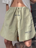 New summer shorts for men Japanese retro fashion brand five-point shorts loose casual trendy quick-drying sports pants