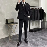 suits men Casual Suit Jacket Men's Spring and Autumn Wide Songbang Chuangwei Shoulder Pad Light Business Single Suit Jacket