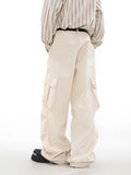 Wide Cargo Pants Men Baggy Oversize Cargo Trousers Male Oversize  Loose Casual Streetwear Hip Hop Pocket Spring