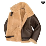 Fur Integrated Men's Jacket Coat with Thickened New Winter Fashion and Casual Faux Leather Fleece Men's Jacket Clothing