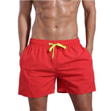 Eoior  Top Selling Product In Summer Men's Shorts Solid Color Cotton Quick-drying Multicolor Beach Pants Men's Clothing