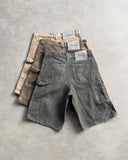 Reaven Retro Hip Hop Ripped Hole Shorts Men Wash Baggy Denim Work Shorts Fashion Cargo Pants Embroidery Jorts Shorts Streetwear