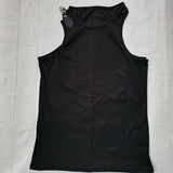 Streetwear Bottoming Camisoles Daily Sexy Sleeveless Slim Buttoned Straps Elastic Mens Pure Color Male Fashion