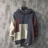 Eoior  Men's Knitwear Fall/Winter Korean Sweater Japanese Trend Men's Knitted Jacket Men's Clothing