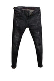 Eoior  Man's Summer New Elastic Slim Fit Korean Spirit Guy Leggings Skinny Black Denim Jeans Casual Men Designer Ripped Pants