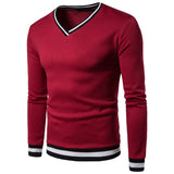 Eoior New men's brushed sweater