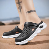 Men Clogs Sandals Casual Summer Shoes Slipper Men Leisure Flip Flops Men Sandals Light Beach Shoes Sport Zapatos for Male