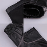 Sexy Men Wet Look Black Faux Leather Boxer Briefs Lingerie Low Rise Panties Shorts Skinny Trunks Underwear Sensual Clubwear