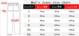 Eoior New Men's Sweatpants Sexy Hole Jeans Pants Casual Autumn Male Ripped Skinny Stretch Trousers Slim Biker Blue Pencil Pants S-3XL