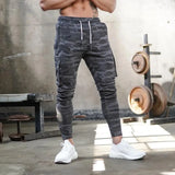 Eoior  Men Joggers Pants Sweatpants Camouflage Drawstring Streetwear Cargo Pants Skinny Sports Trousers for Training Men Workout Pants