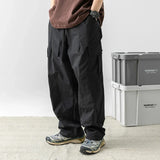 Green Cargo Pants for Men Parachute Khaki Cargo Trousers Male Streetwear Hip Hop Loose Casual Oversize Spring Summer