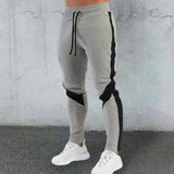 Eoior  Men Spring Autumn Casual Sweatpants Elastic Waist Fast Dry Full Length Pants Fashion Drawstring Trousers Fitness Sports Pants