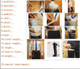 S-5XL (suit + vest + trousers) Slim business elite party evening dress groomsmen British style men's three-piece suit