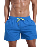 Eoior  Top Selling Product In Summer Men's Shorts Solid Color Cotton Quick-drying Multicolor Beach Pants Men's Clothing