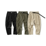 Japanese Streetwear Thin Quick Drying Baggy Cargo Pants Men Clothing Outdoor Harajuku Casual Trousers Korean Loose Trendy Pants