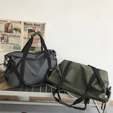 Men Women Large Capacity Travel Bag Handbags Light Oxford  Luggage Bags Fashion Shoulder Outdoor Tote Waterproof Sport Gym Bag