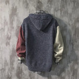 Eoior  Men's Knitwear Fall/Winter Korean Sweater Japanese Trend Men's Knitted Jacket Men's Clothing