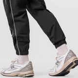 Eoior Black Loose Casual Pants Men Joggers Gym Fitness Sweatpants Running Sports Quick Dry Trousers Male Training Sportswear Bottoms