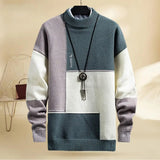 Eoior  Trendy Spring Sweater Loose Thermal Thick Streetwear Men Winter Sweater