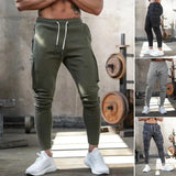 Eoior  Men Joggers Pants Sweatpants Camouflage Drawstring Streetwear Cargo Pants Skinny Sports Trousers for Training Men Workout Pants