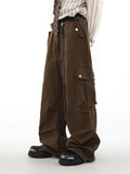 Wide Cargo Pants Men Baggy Oversize Cargo Trousers Male Oversize  Loose Casual Streetwear Hip Hop Pocket Spring