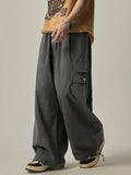 Japanese Baggy Cargo Pants Men Oversize Wide Leg Cargo Trousers Male Loose Casual Streetwear Hip Hop Pocket Autumn