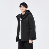 Eoior Semir Men Letters Printed Cotton Padded Coat Clothes New Style Men'S Fashion Loose Coat Fashion  Winter Jacket For Man