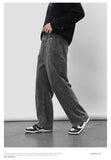 Eoior Men's Baggy Jeans Loose Oversize Wide Leg Denim Pants Hip-hop Women Pants High Waist Streetwear Vintage Male Trousers 2024