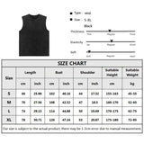 Men's Vest Vintage Washed tee 100% Cotton Tank Tops Summer Casual Sleeveless Tops Streetwear black Loose Tees women