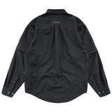 Men's Techwear Button Up Shirt Oversized Streetwear Harajuku Hip Hop Shirts Detachable Sleeve Black Tooling Button Up Blouse